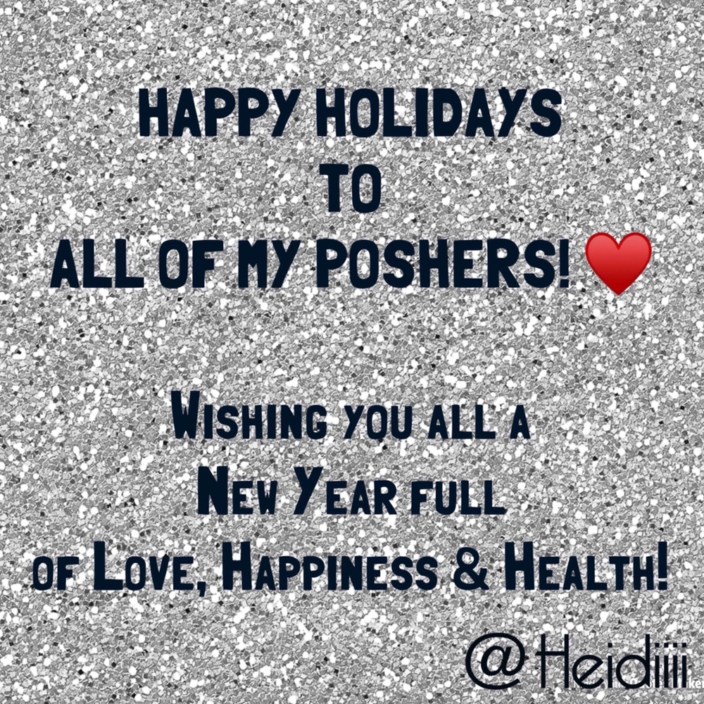 Happy Holidays Loves! ❄️